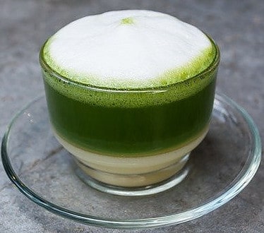 Green milk tea recipe