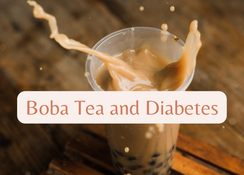 Boba Tea and Diabetes 1 awesome thing to read about