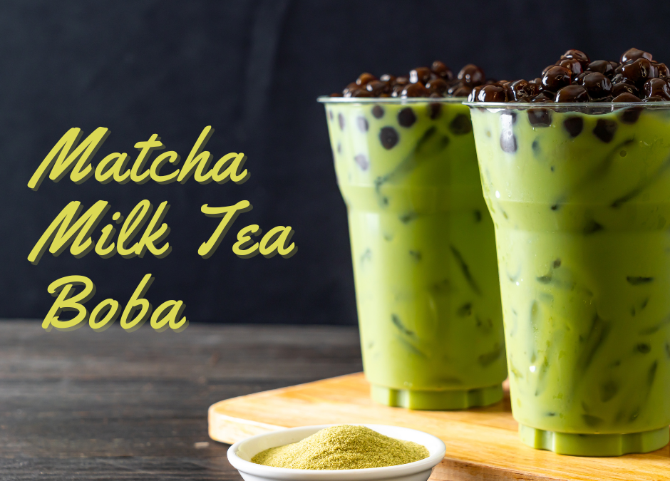 Matcha Milk Tea Boba