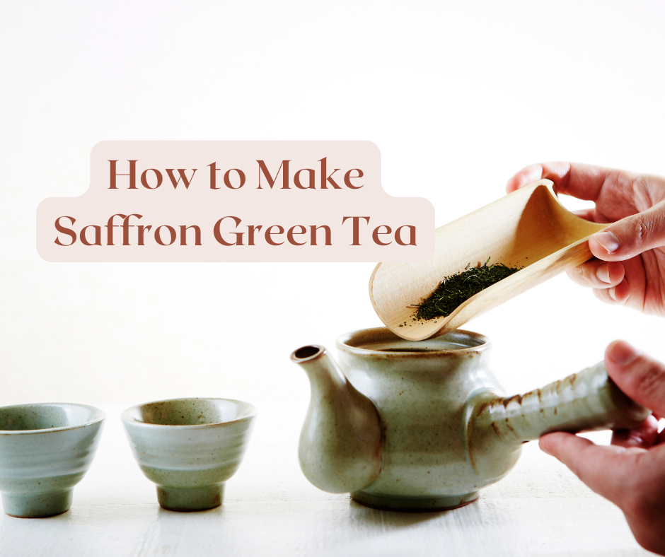 How to Make Saffron Green Tea‍ drink up the power Tea Jubilee