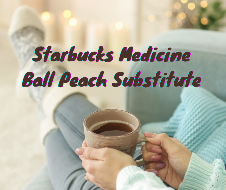 Starbucks Medicine Ball Peach Substitute Tea Jubilee