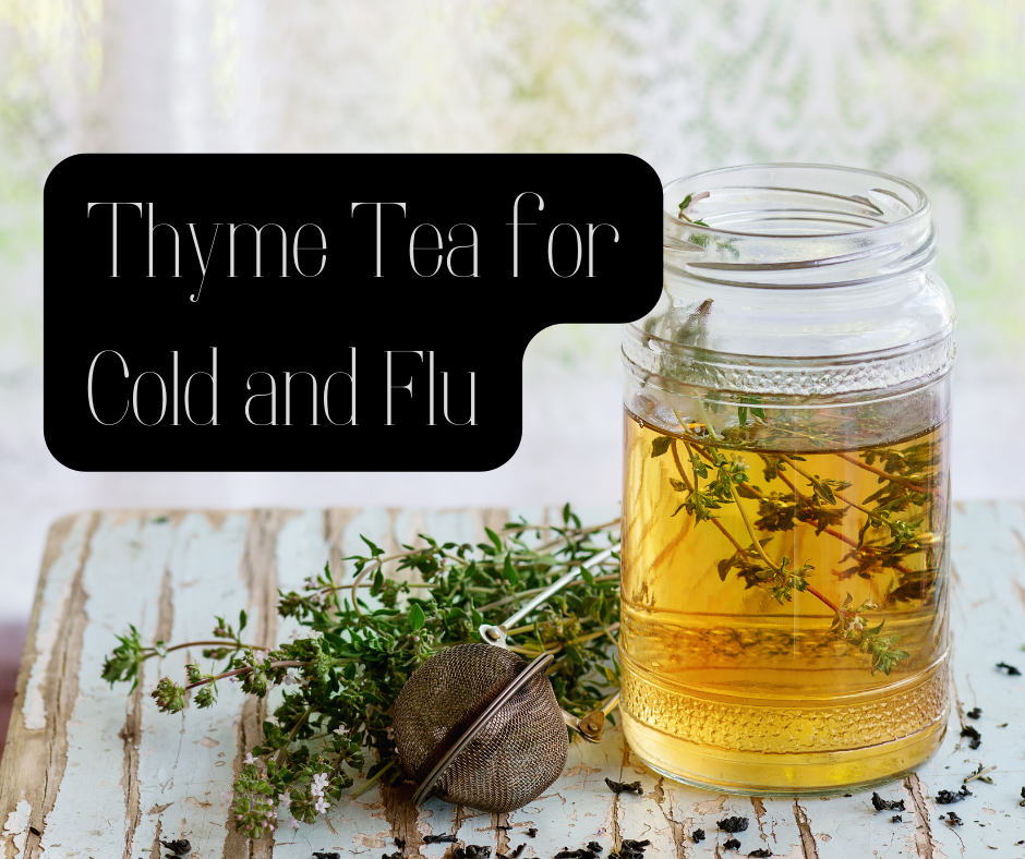 Thyme Tea for Cold and Flu Tea Jubilee