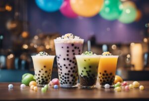 Jasmine Boba tea 