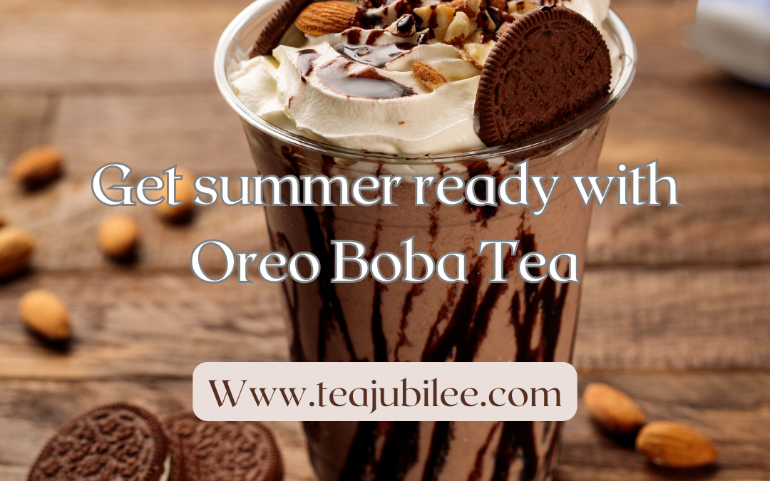 Oreo Boba Tea:1 blissful drink for summer