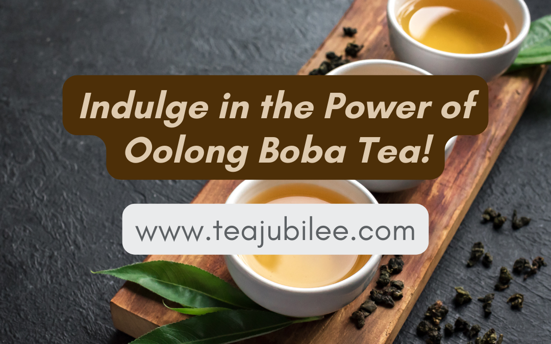 oolong boba tea