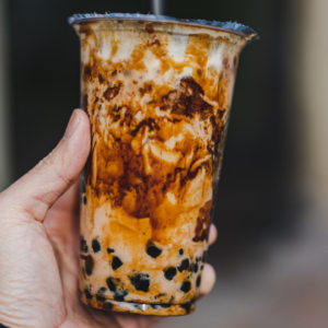 Thai tea boba