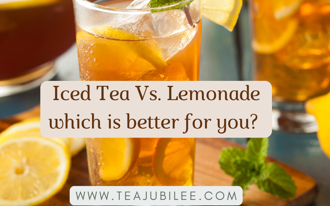 Iced Tea Vs Lemonade: 1 Great Health Comparison