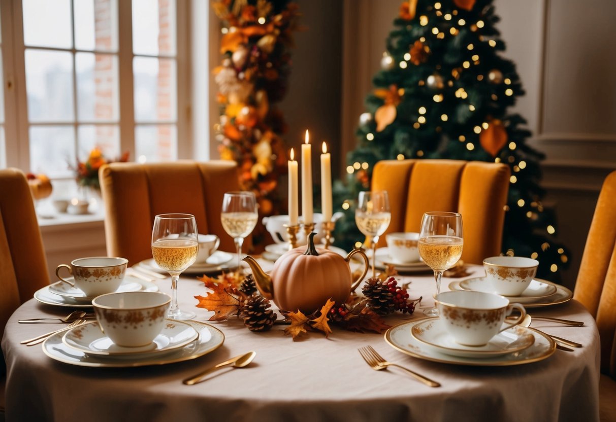 Tea Party Decor Ideas For Fall and Winter