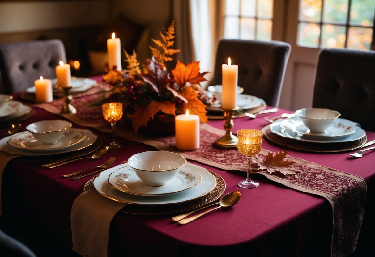 Tea Party Decor Ideas For Fall and Winter