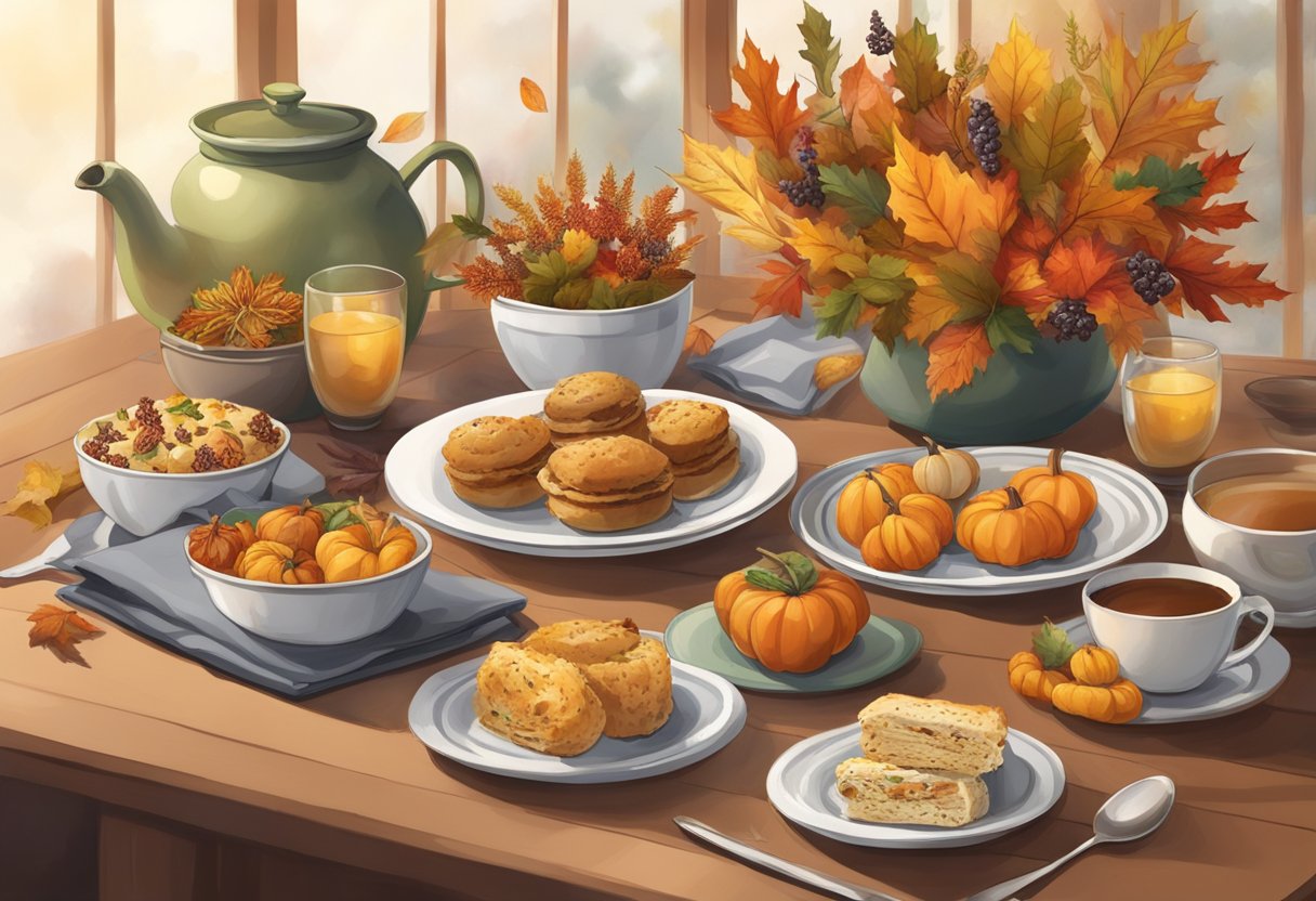 Fall-Inspired Tea Party Menu