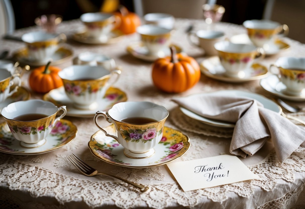 The Ultimate Guide To Hosting An Elegant Fall Tea Party